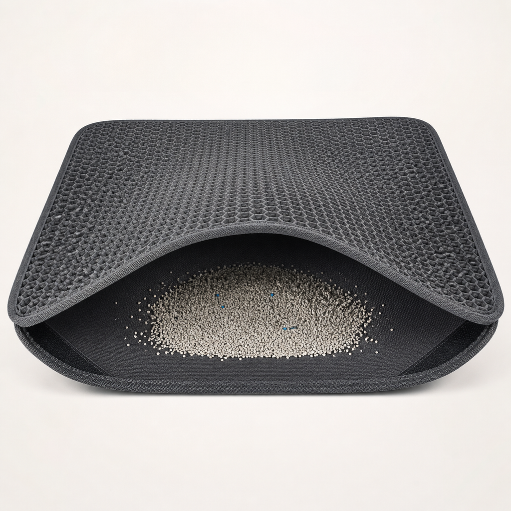 PawLuna CleanStep Cat Litter Mat 60 x 90cm