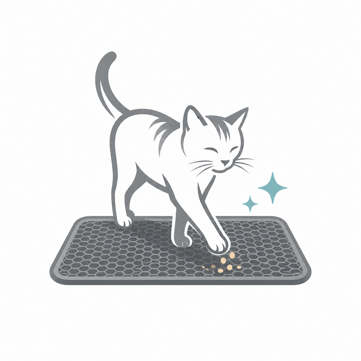 Pawluna CleanStep Litter Mat